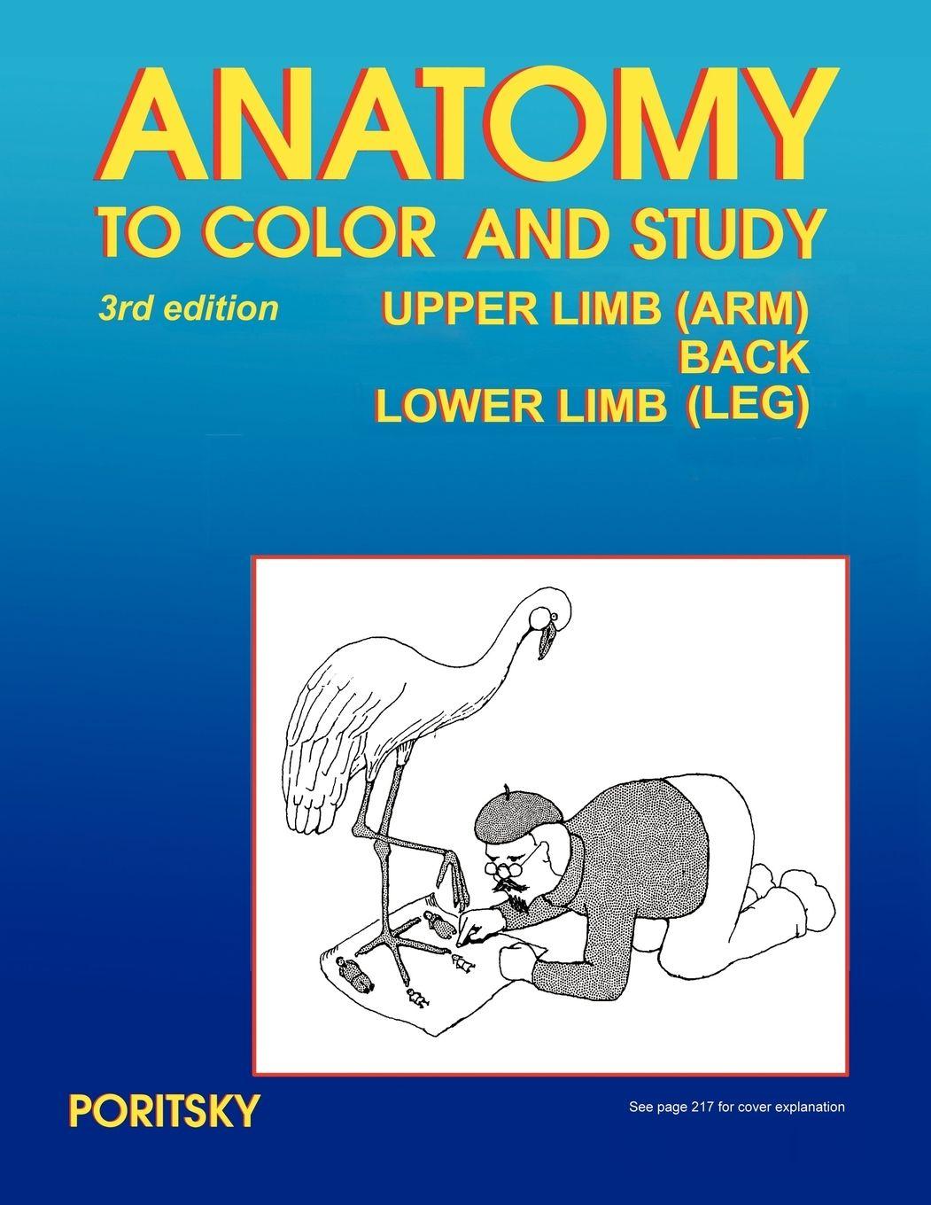Vorderes Coverbild Anatomy to Color and Study Upper and Lower Limbs 3rd Edition