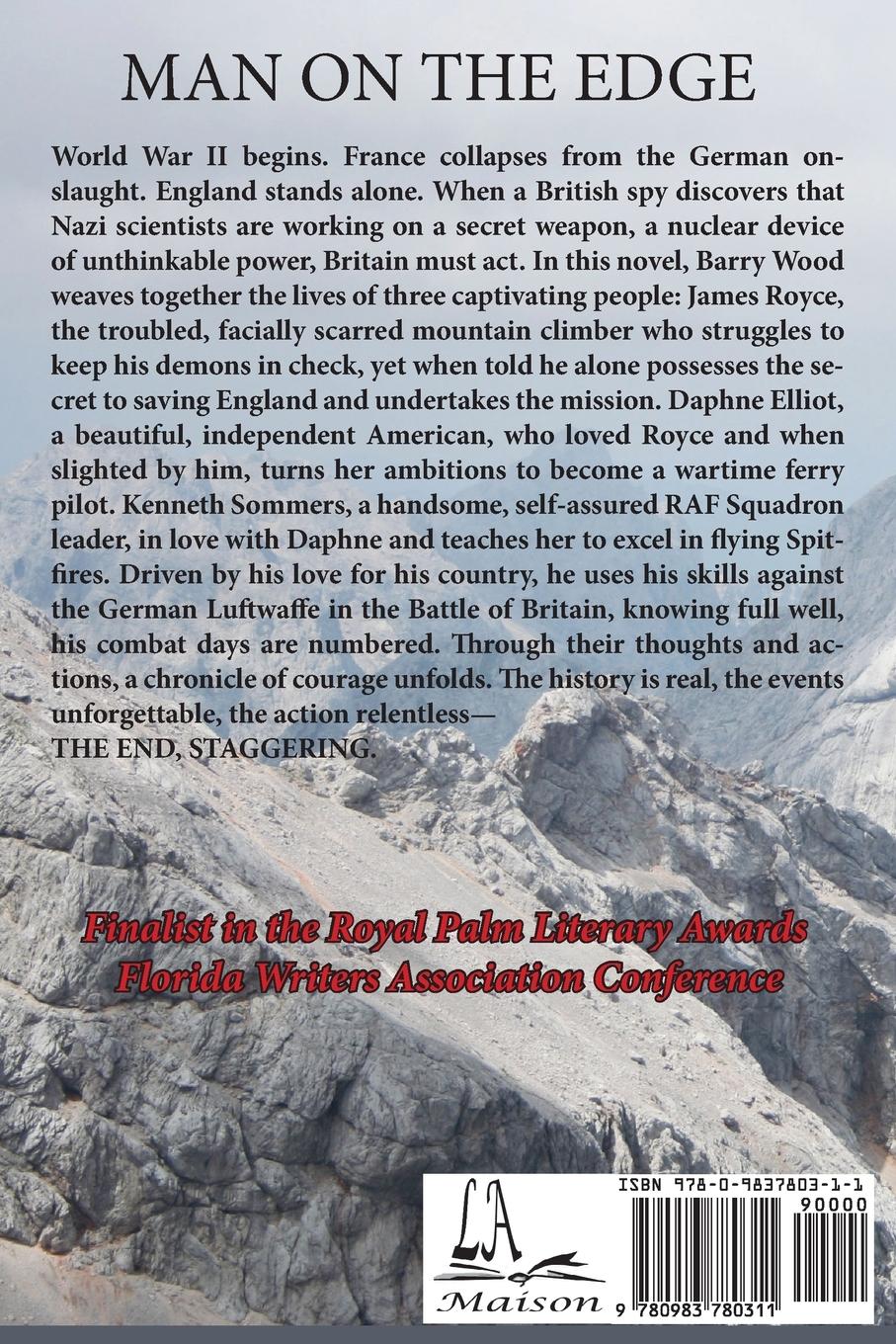 Rückseitencover Man on the Edge