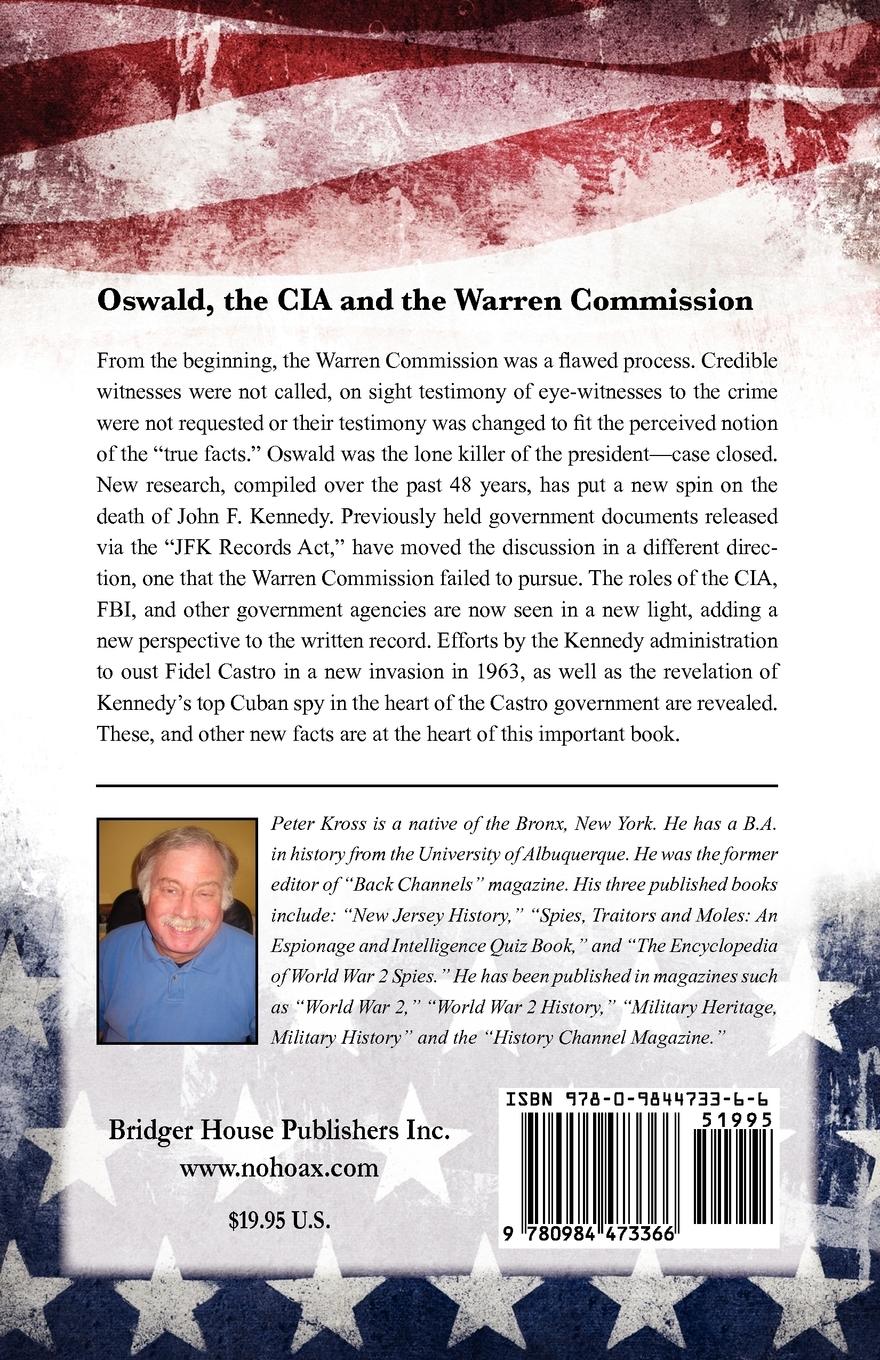 Rückseitencover OSWALD, THE CIA AND THE WARREN COMMISSION