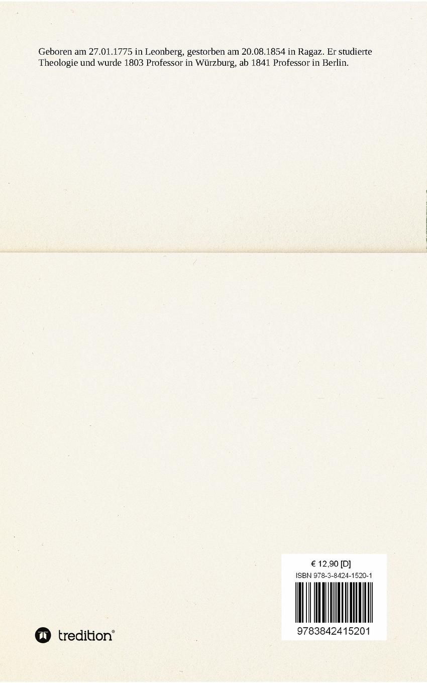 Rückseitencover Vorlesungen über die Methode des akademischen Studiums