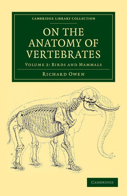 Vorderes Coverbild On the Anatomy of Vertebrates - Volume 2
