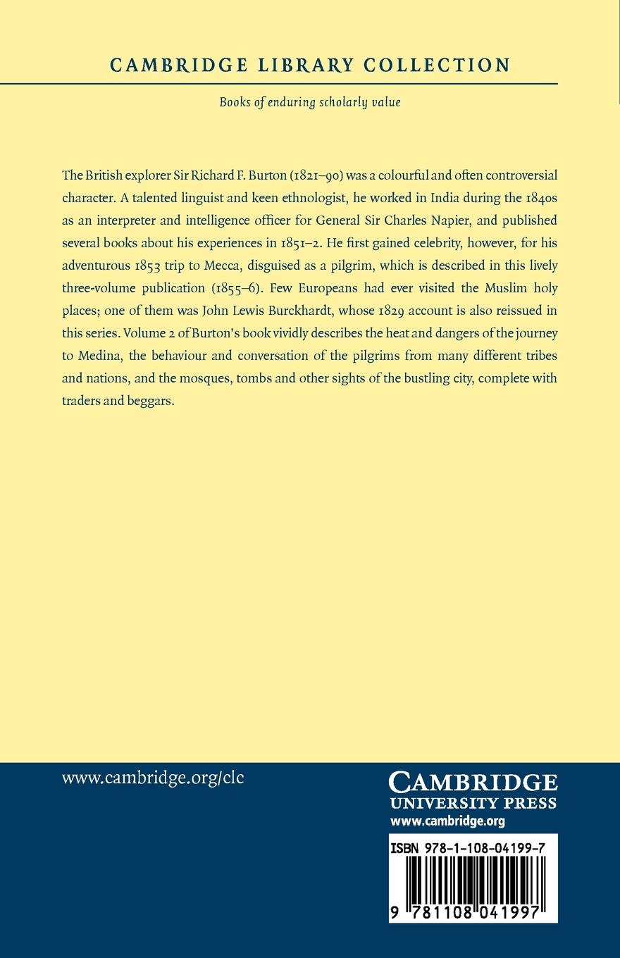 Rückseitencover Personal Narrative of a Pilgrimage to El-Medinah and Meccah - Volume             2