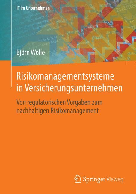 Vorderes Coverbild Risikomanagementsysteme in Versicherungsunternehmen