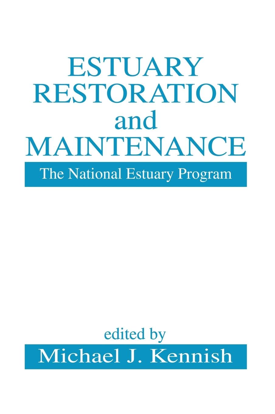 Vorderes Coverbild Estuary Restoration and Maintenance