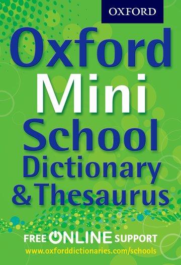Vorderes Coverbild Oxford Mini School Dictionary & Thesaurus