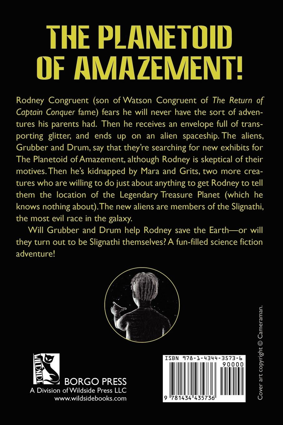 Rückseitencover The Planetoid of Amazement