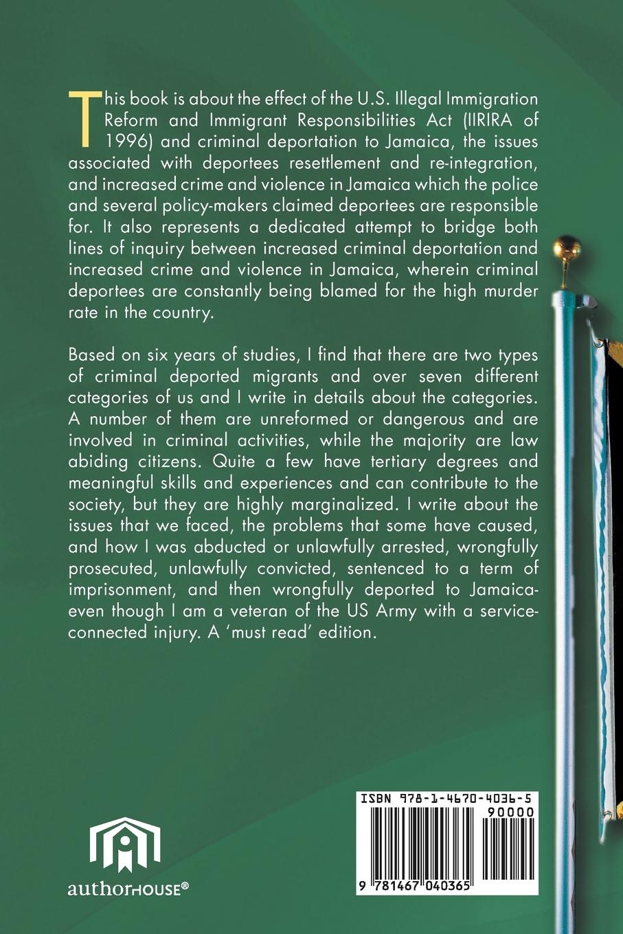 Rückseitencover The Jamaican Deportees