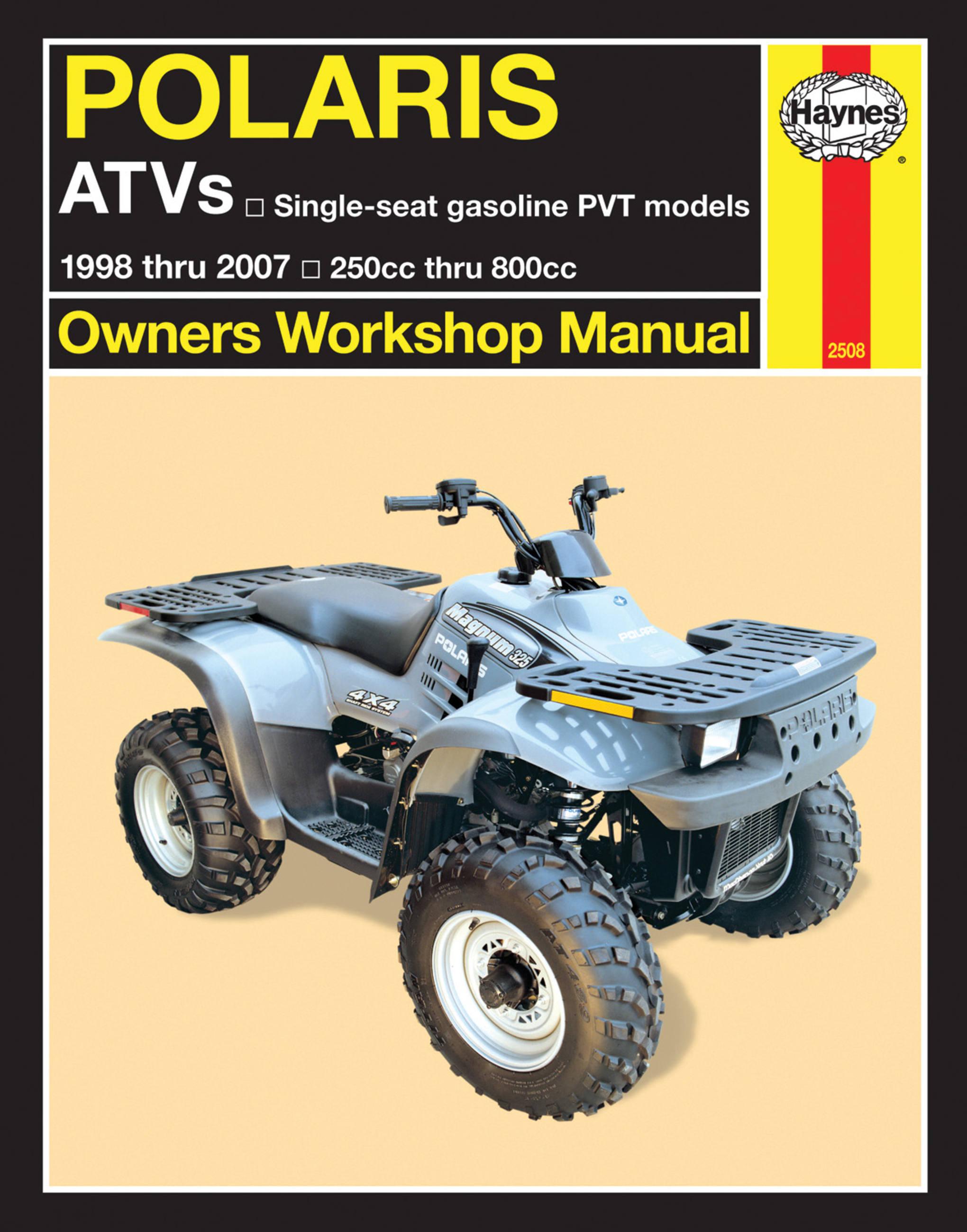 Vorderes Coverbild Polaris ATV (98 - 07)