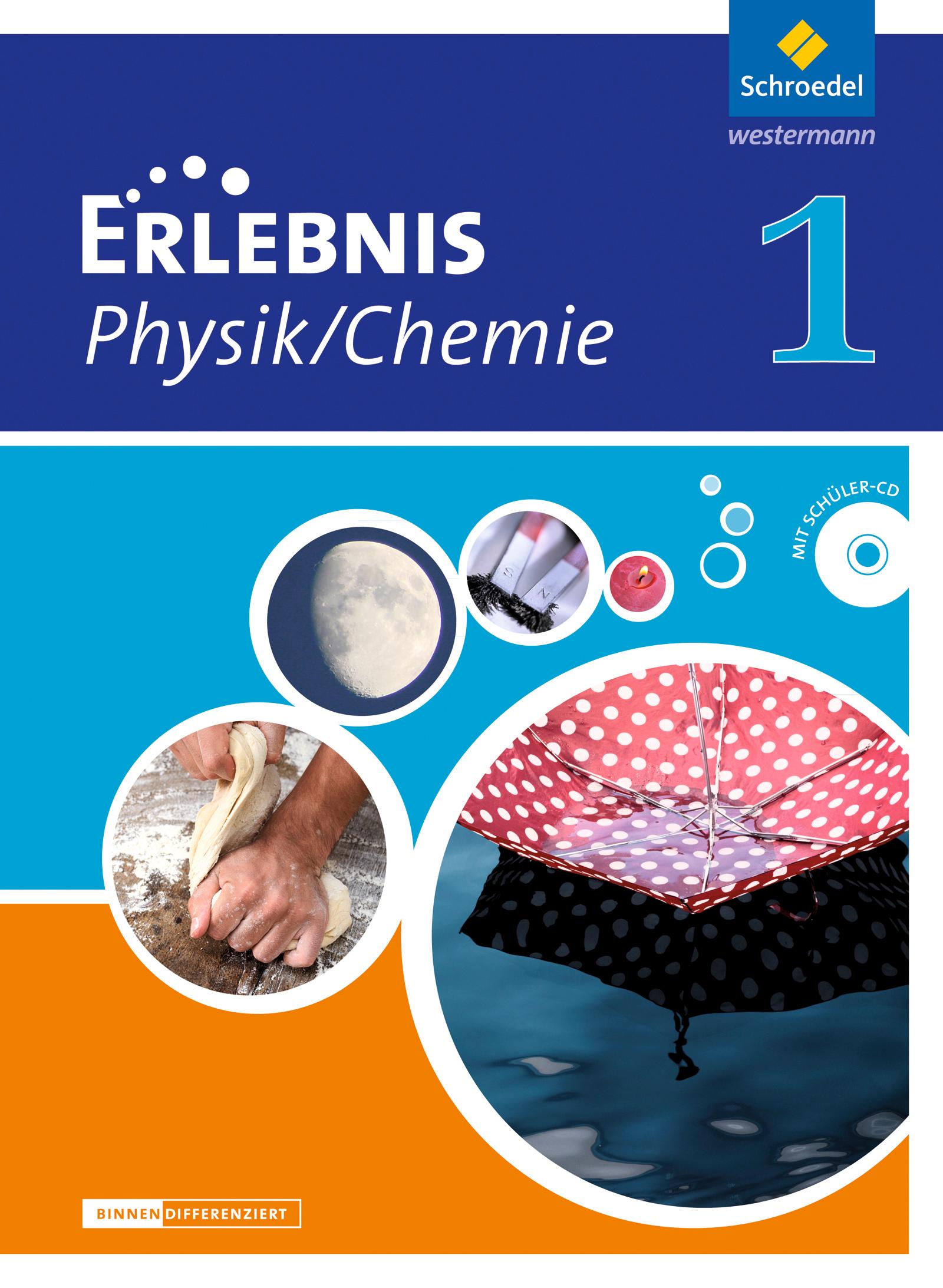 Vorderes Coverbild Erlebnis Physik / Chemie 1. Schulbuch. Differenzierende Ausgabe. Niedersachsen