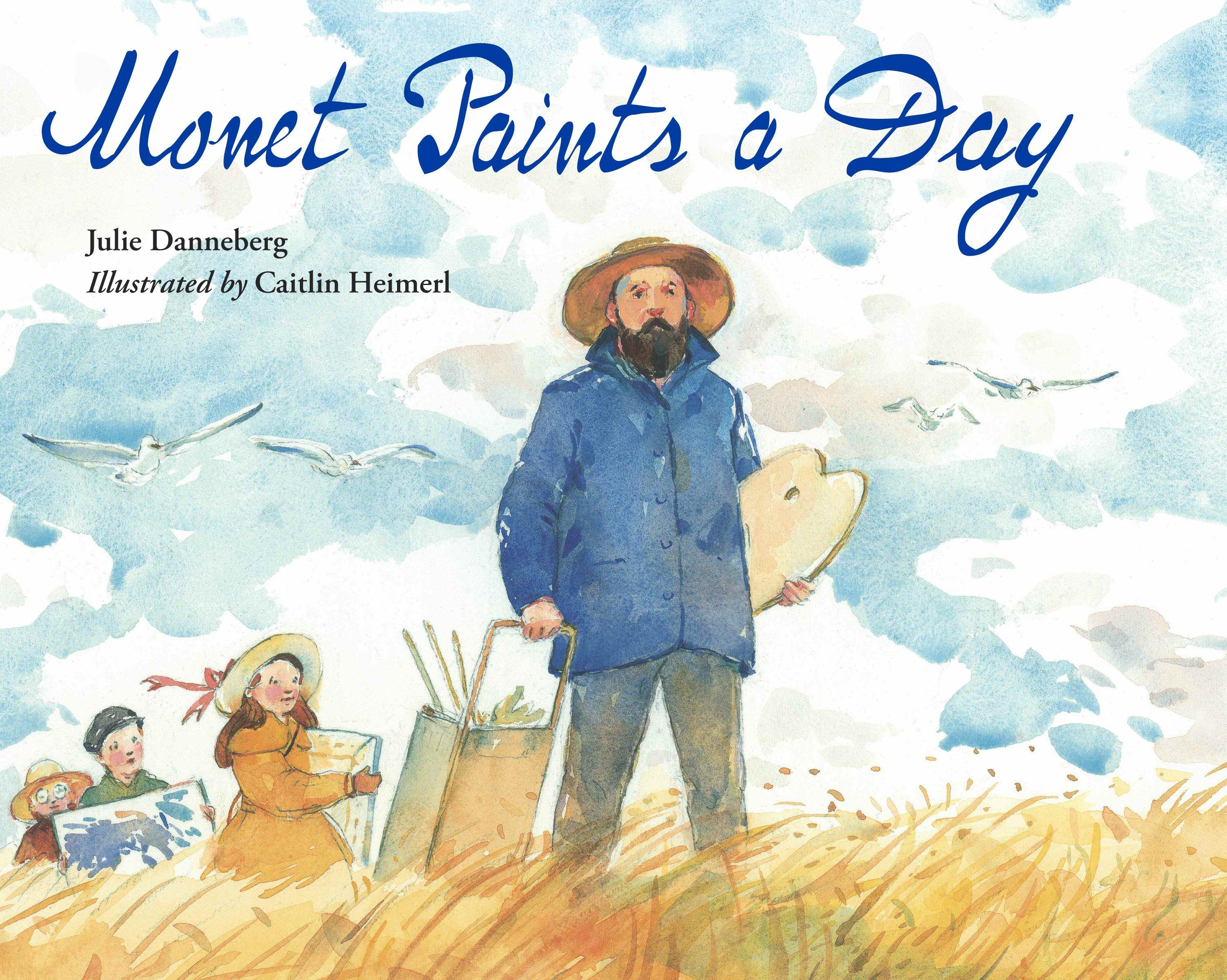Vorderes Coverbild Monet Paints a Day
