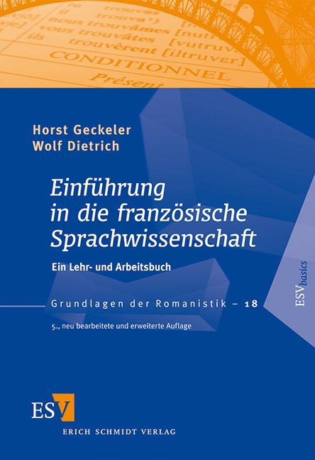 Vorderes Coverbild Einführung in die französische Sprachwissenschaft