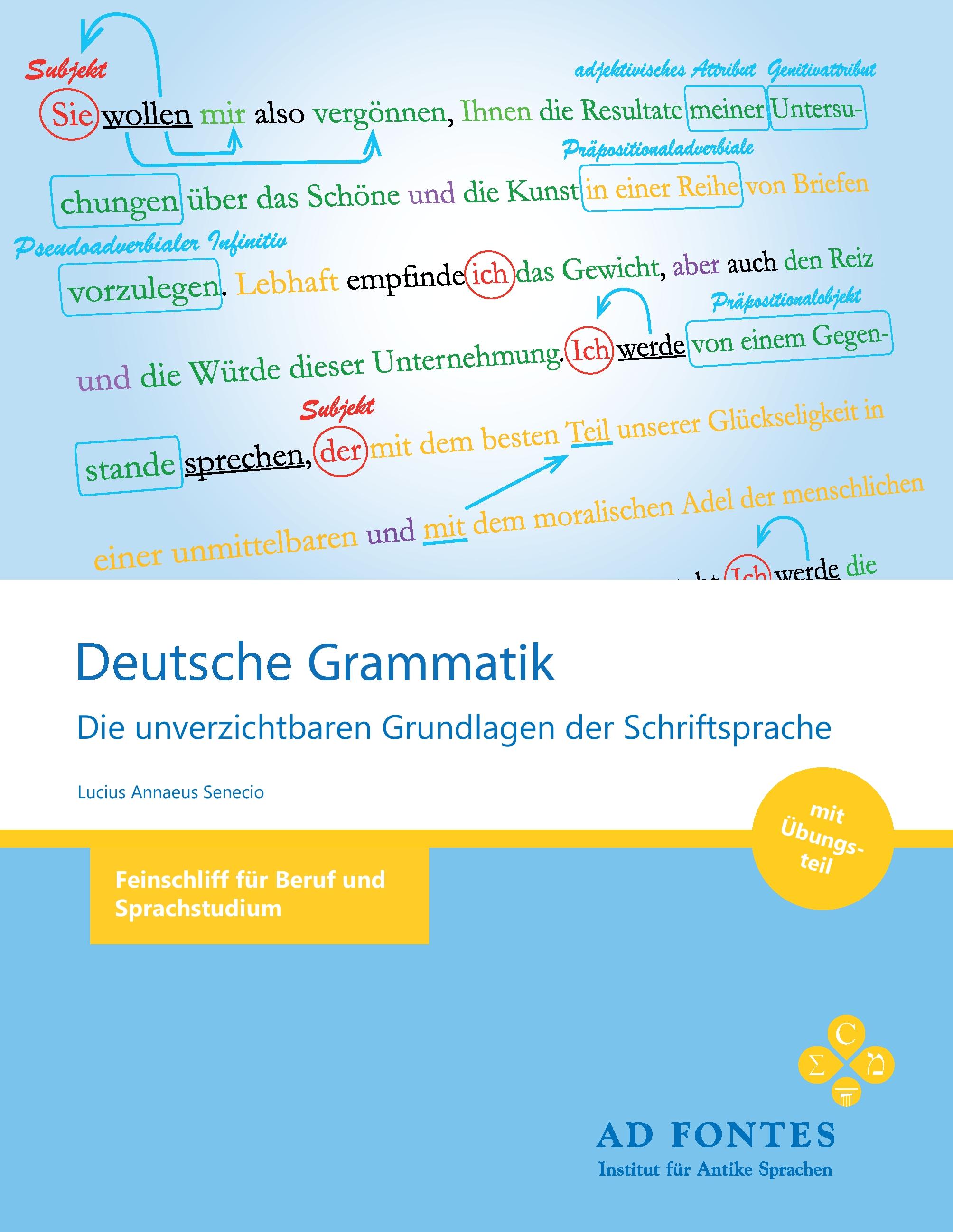 Vorderes Coverbild Deutsche Grammatik