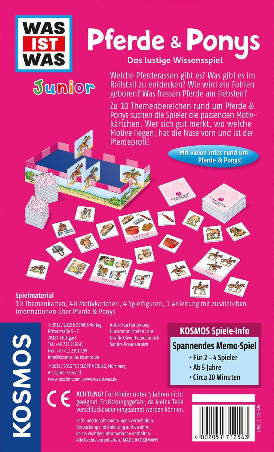 Beispielinhalt (Bild) Was ist Was Junior Pferde & Ponys