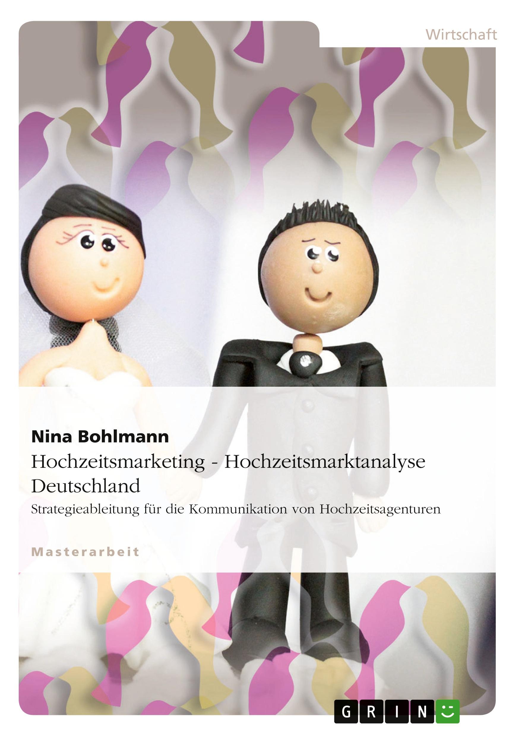 Vorderes Coverbild Hochzeitsmarketing - Hochzeitsmarktanalyse Deutschland