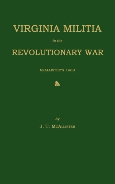 Vorderes Coverbild Virginia Militia in the Revolutionary War