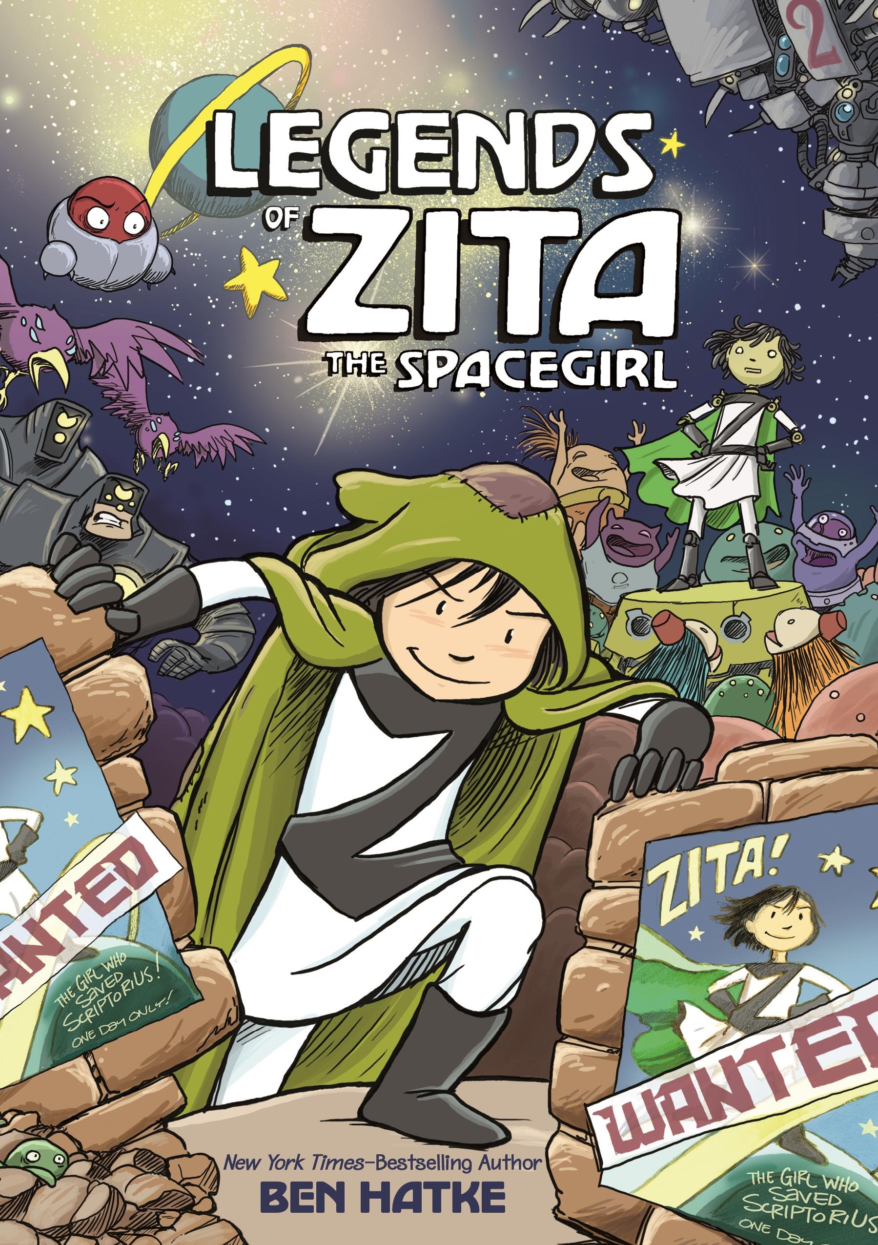 Vorderes Coverbild Legends of Zita the Spacegirl