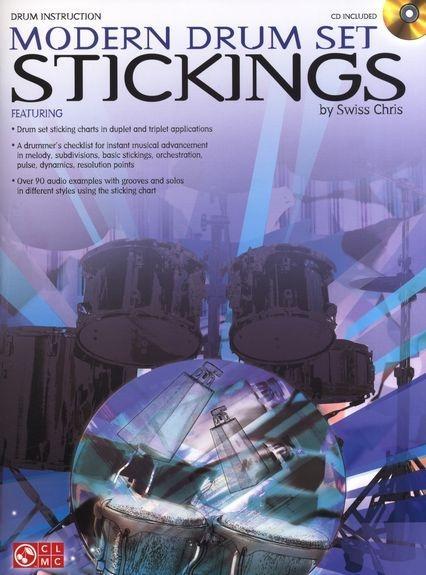 Vorderes Coverbild Modern Drum Set Stickings [With CD (Audio)]