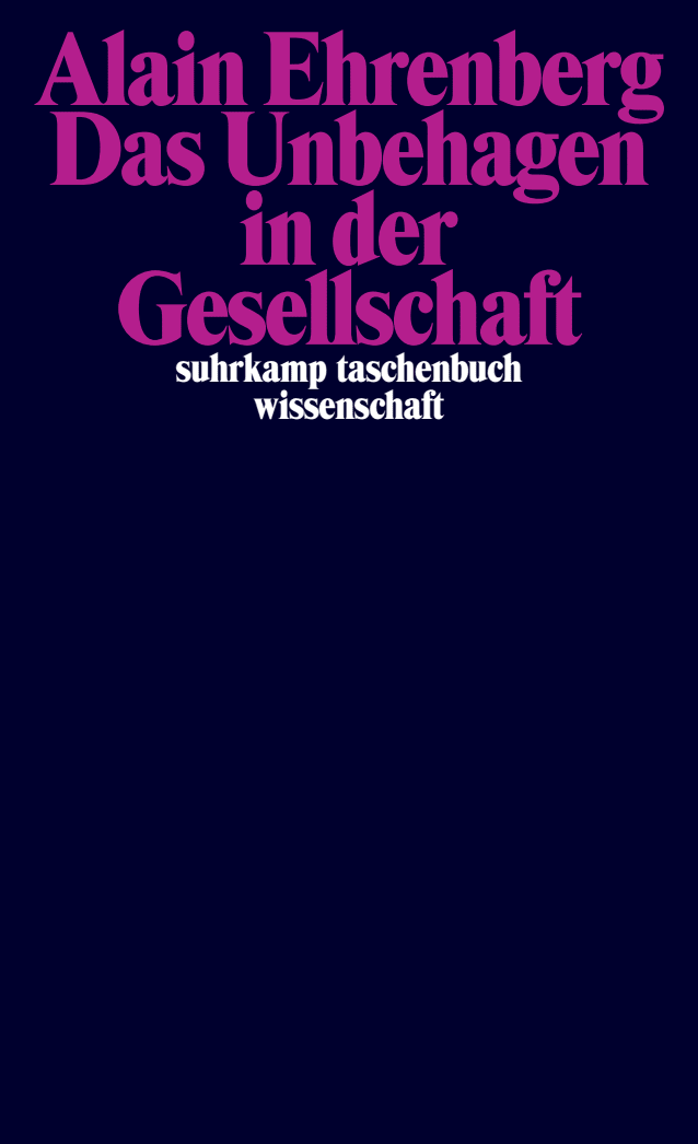 Vorderes Coverbild Das Unbehagen in der Gesellschaft