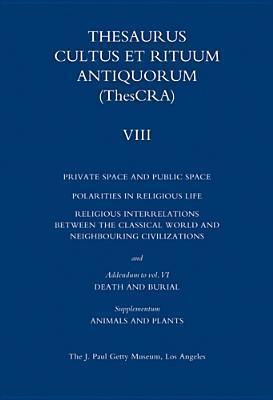 Vorderes Coverbild Thesaurus Cultus Et Rituum Antiquorum Volume VIII