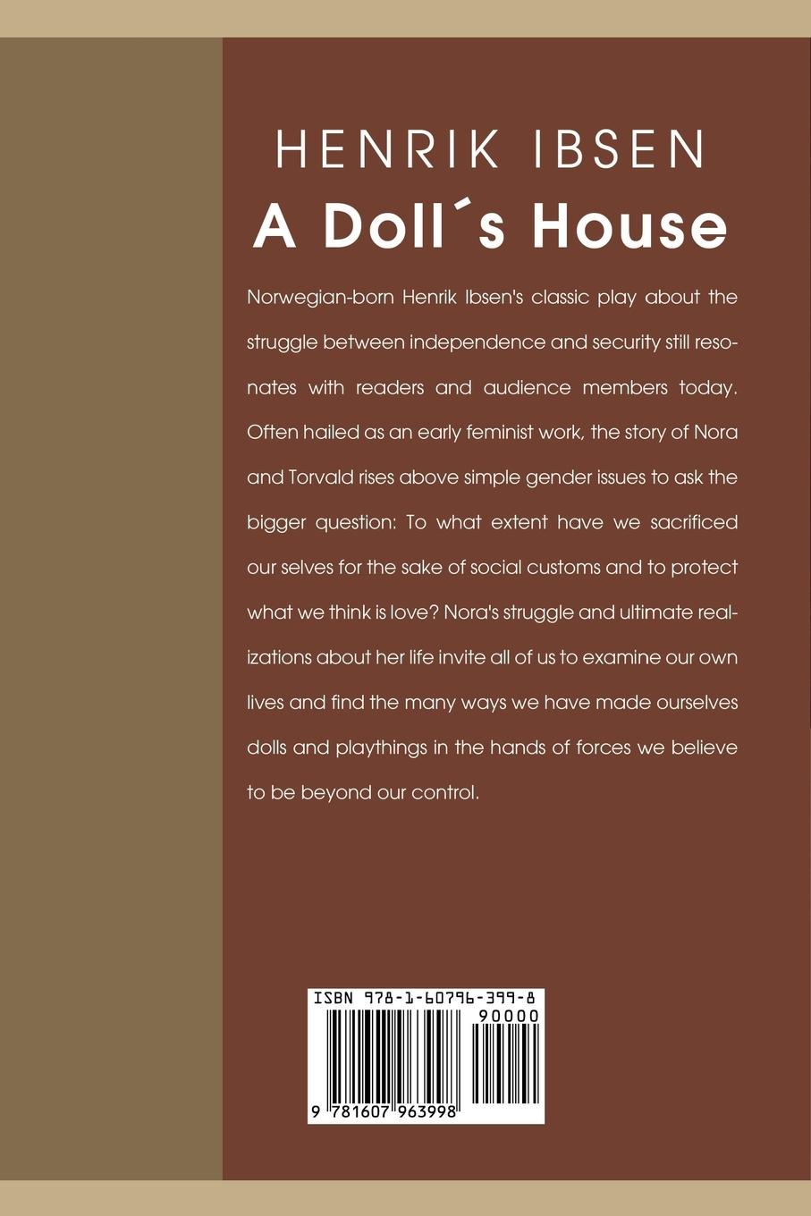 Rückseitencover A Doll's House