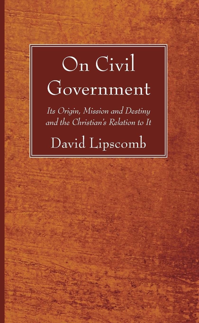Vorderes Coverbild On Civil Government