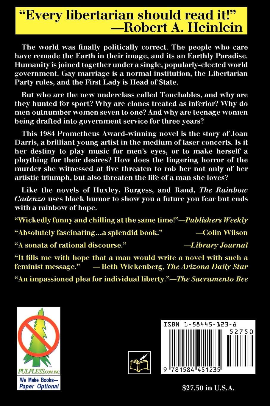 Rückseitencover The Rainbow Cadenza