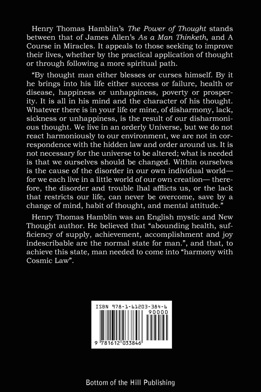 Rückseitencover The Power Of Thought