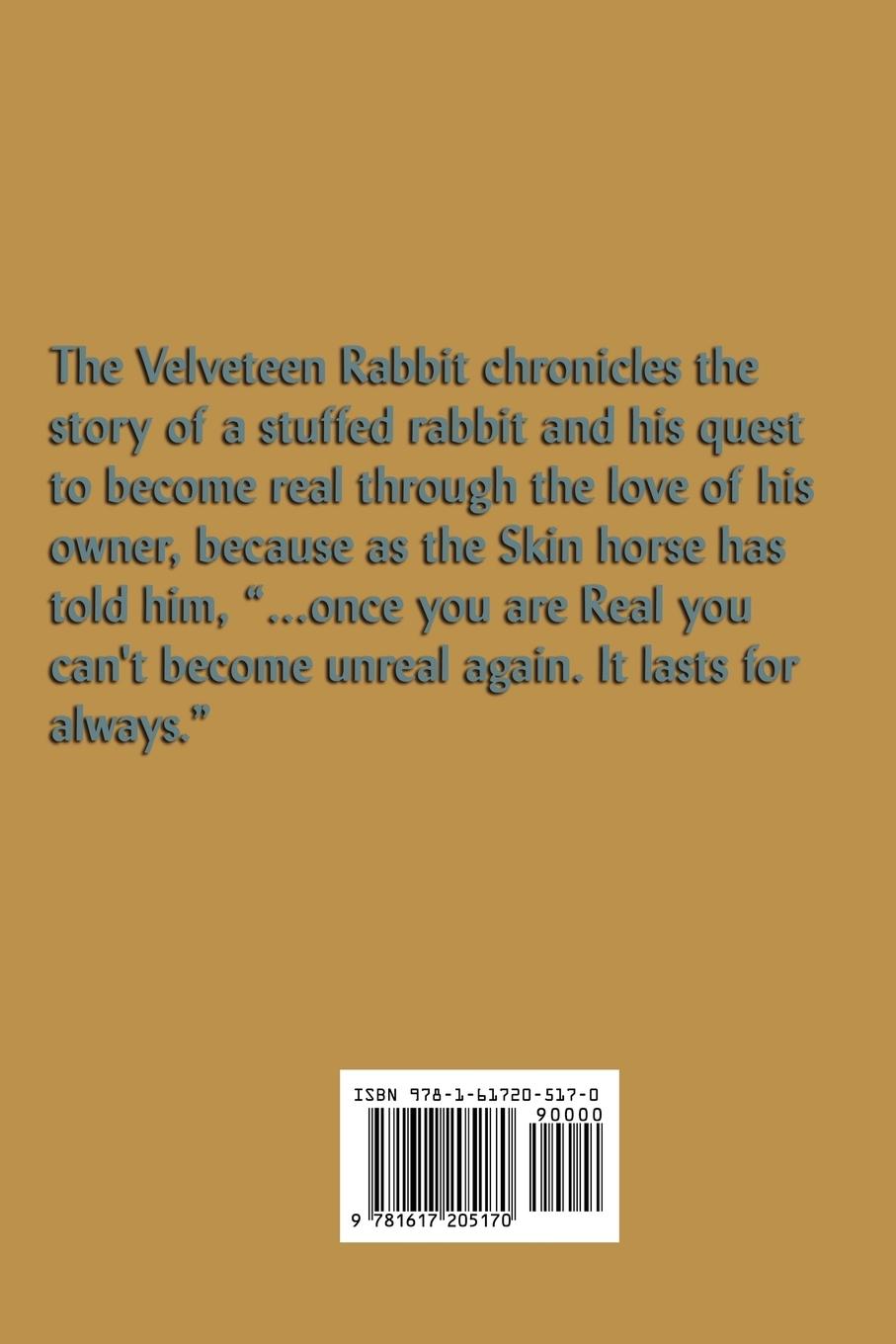 Rückseitencover The Velveteen Rabbit