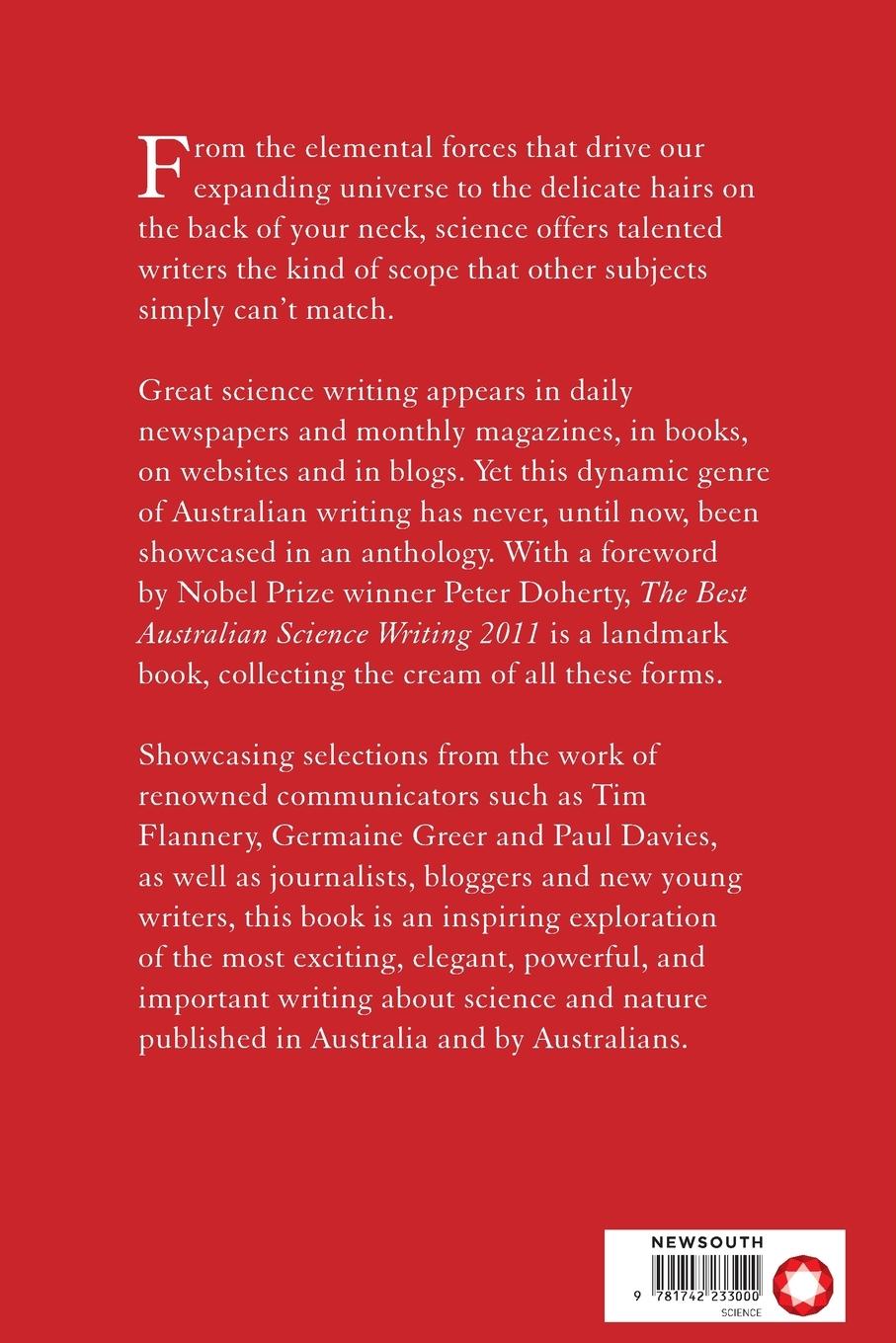 Rückseitencover The Best Australian Science Writing 2011
