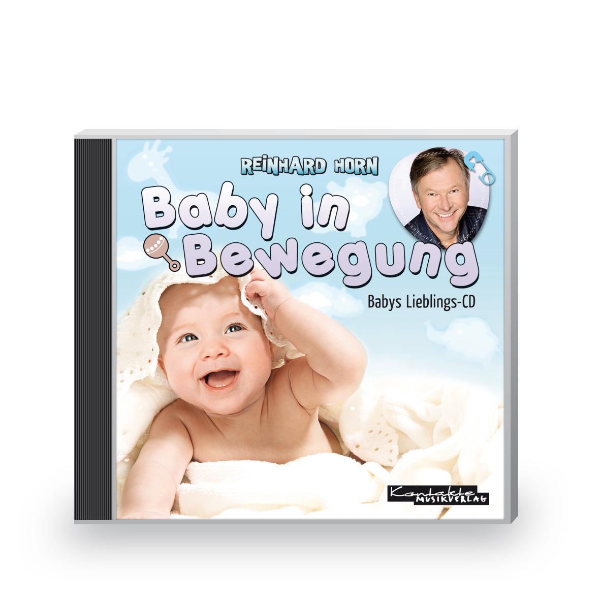 Vorderes Coverbild Baby in Bewegung