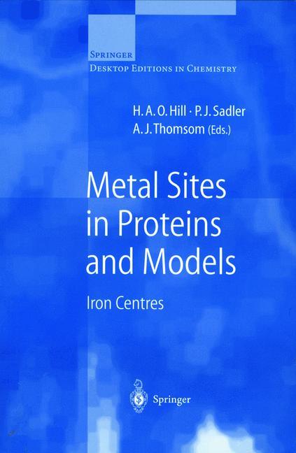 Vorderes Coverbild Metal Sites in Proteins and Models