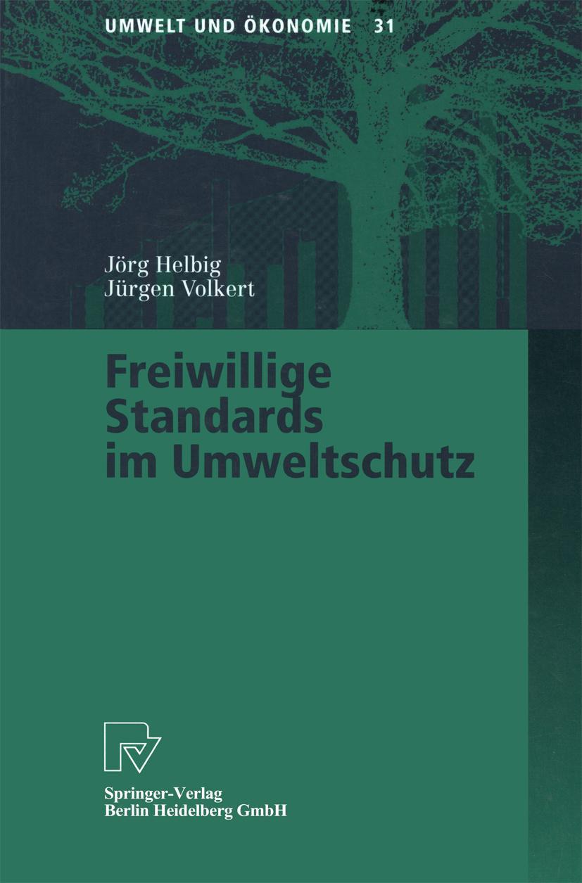 Vorderes Coverbild Freiwillige Standards im Umweltschutz