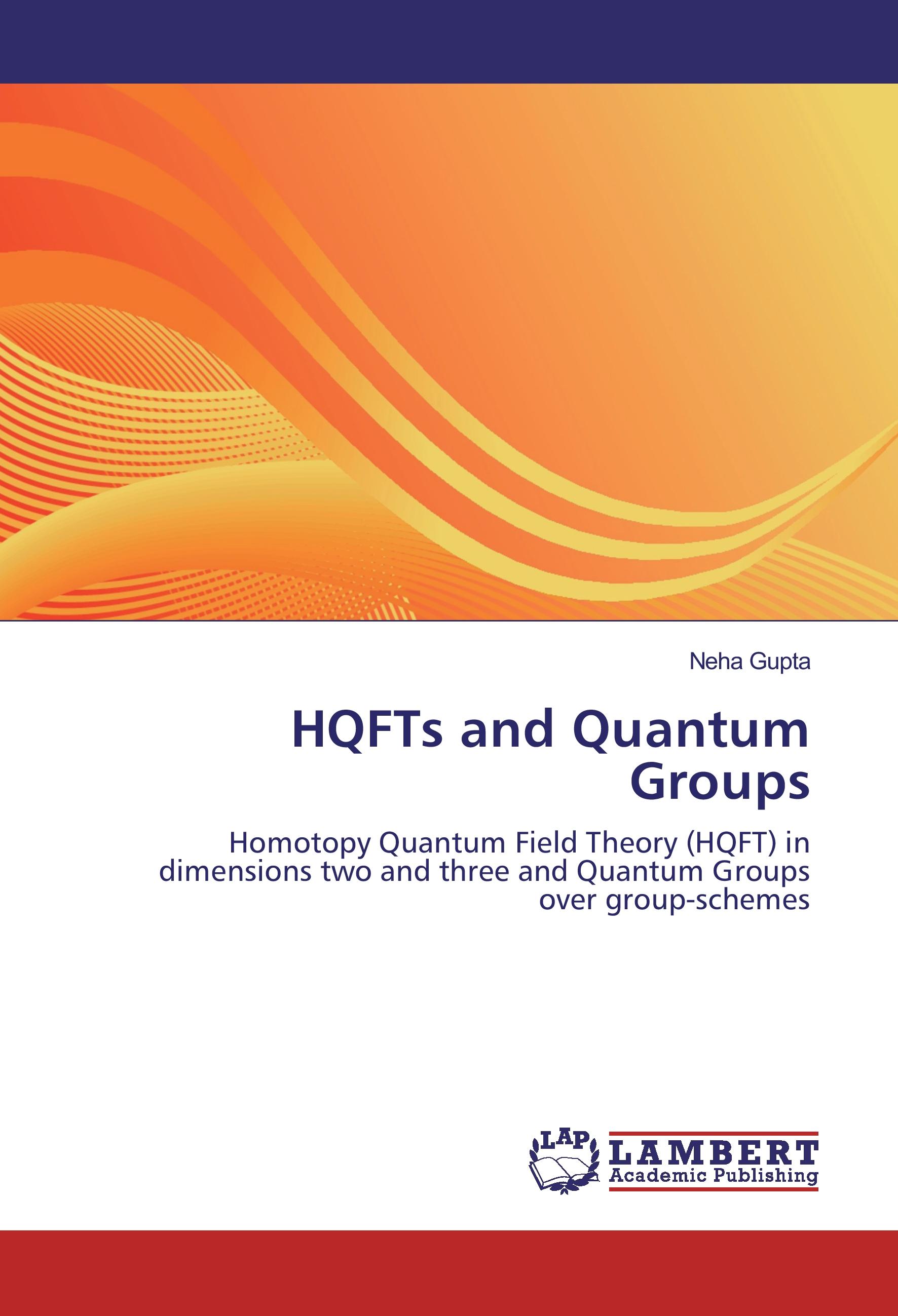 Vorderes Coverbild HQFTs and Quantum Groups