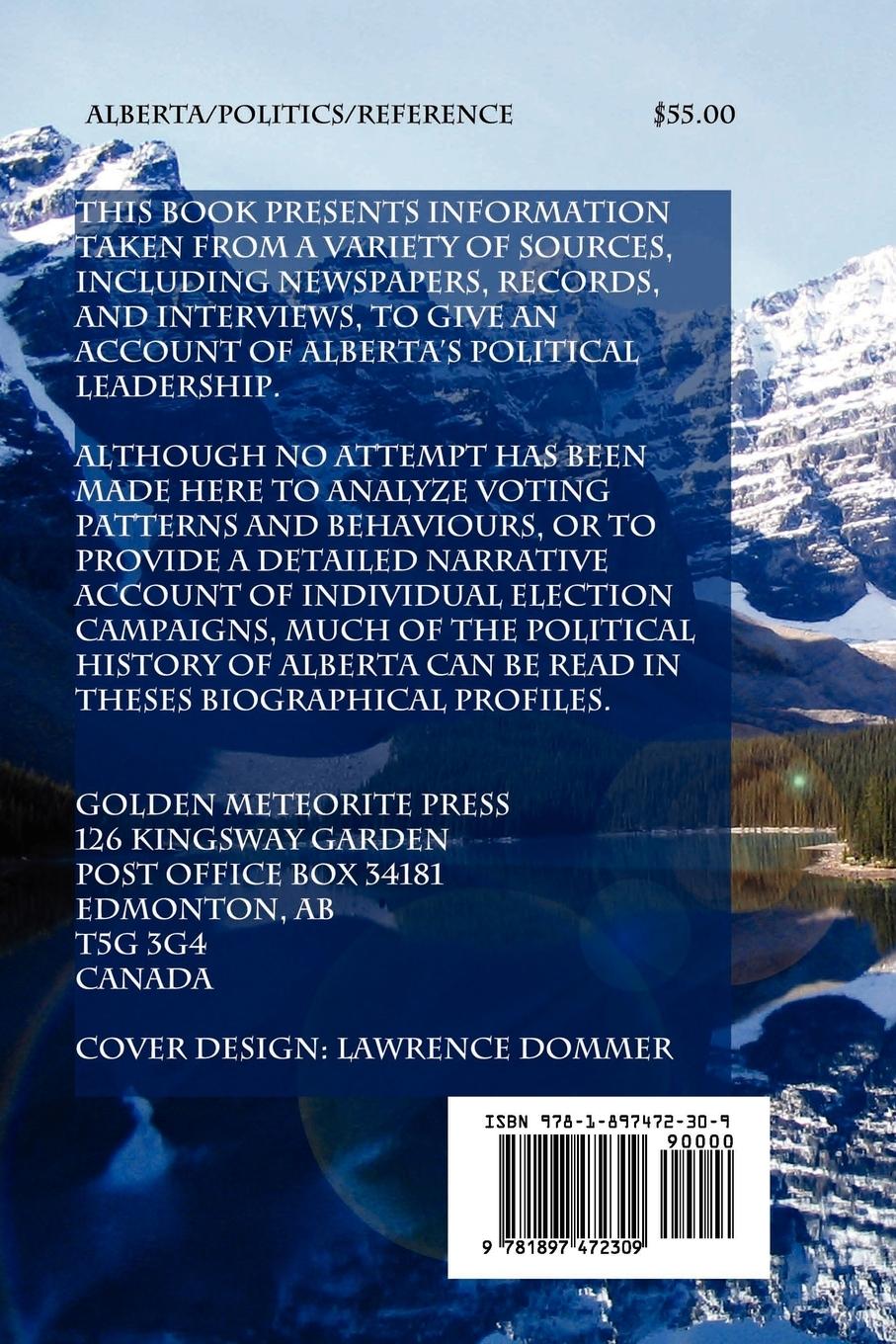 Rückseitencover Mapping Alberta's Judicial Leadership