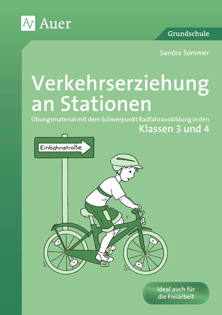 Vorderes Coverbild Verkehrserziehung an Stationen 3/4