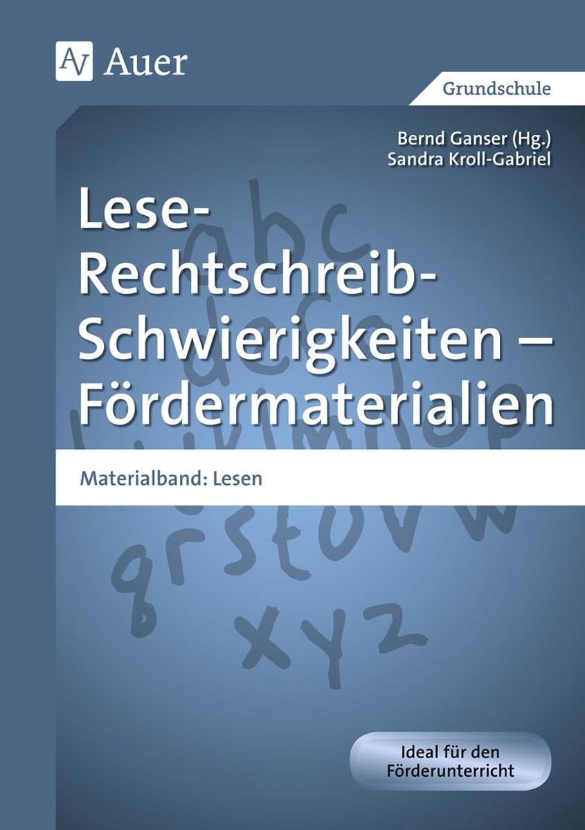 Vorderes Coverbild Lese-Rechtschreib-Schwierigkeiten - Fördermaterialien