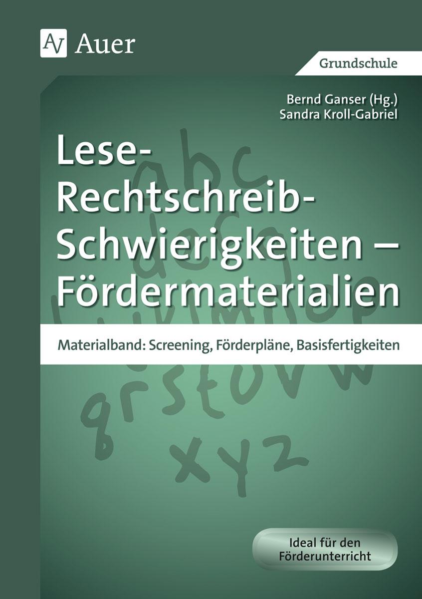 Vorderes Coverbild Lese-Rechtschreib-Schwierigkeiten - Fördermaterialien
