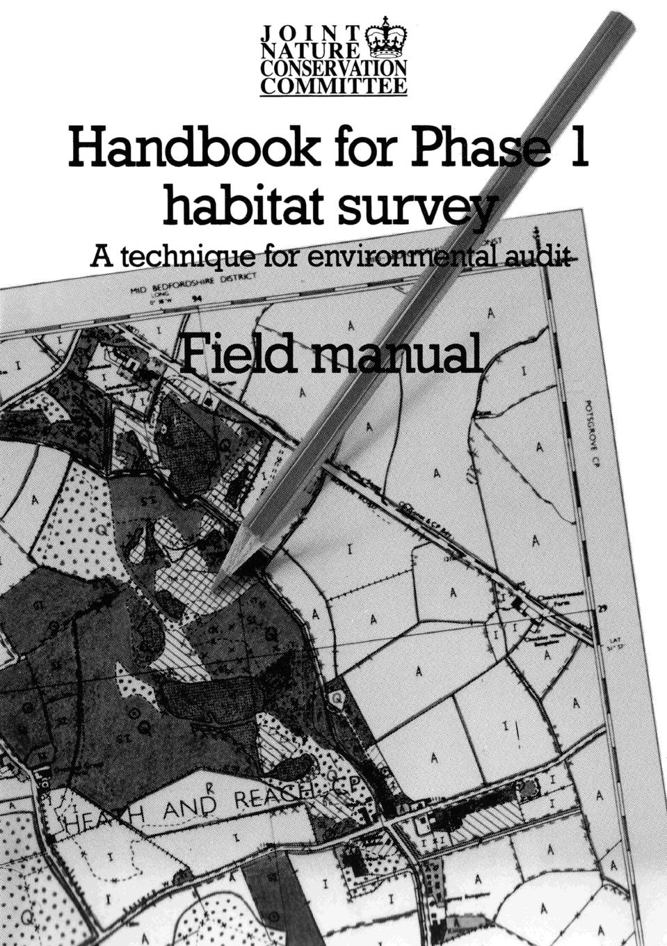 Vorderes Coverbild Handbook for Phase 1 Habitat Survey - Field Manual