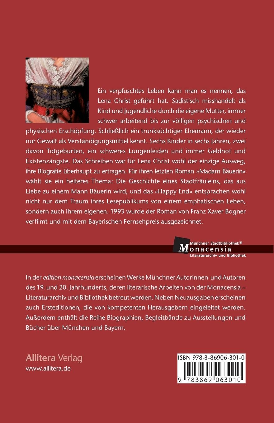 Rückseitencover Madam Bäuerin