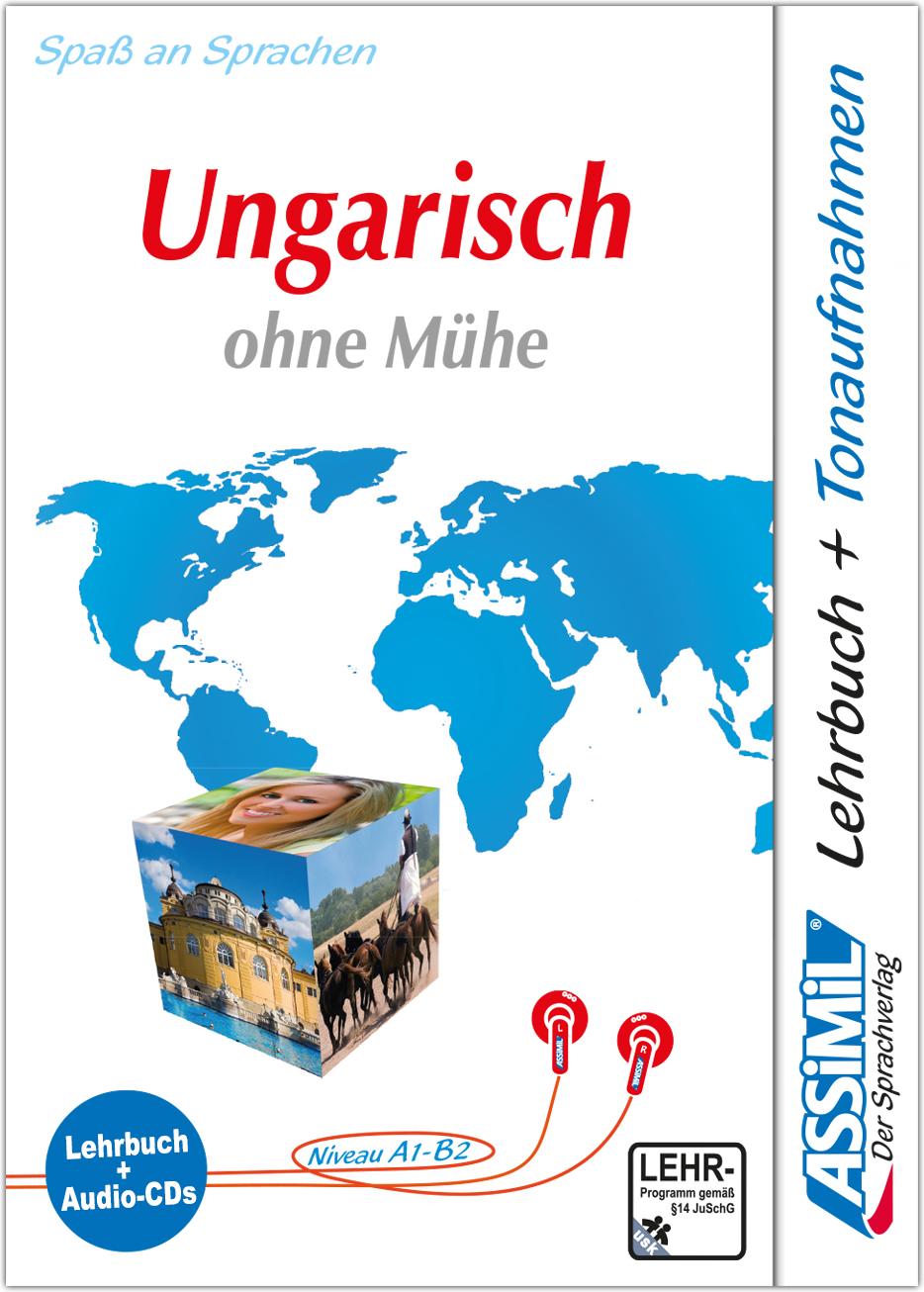 Vorderes Coverbild Assimil. Ungarisch ohne Mühe. Multimedia-Classic. Lehrbuch und 4 Audio-CDs