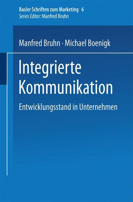 Vorderes Coverbild Integrierte Kommunikation