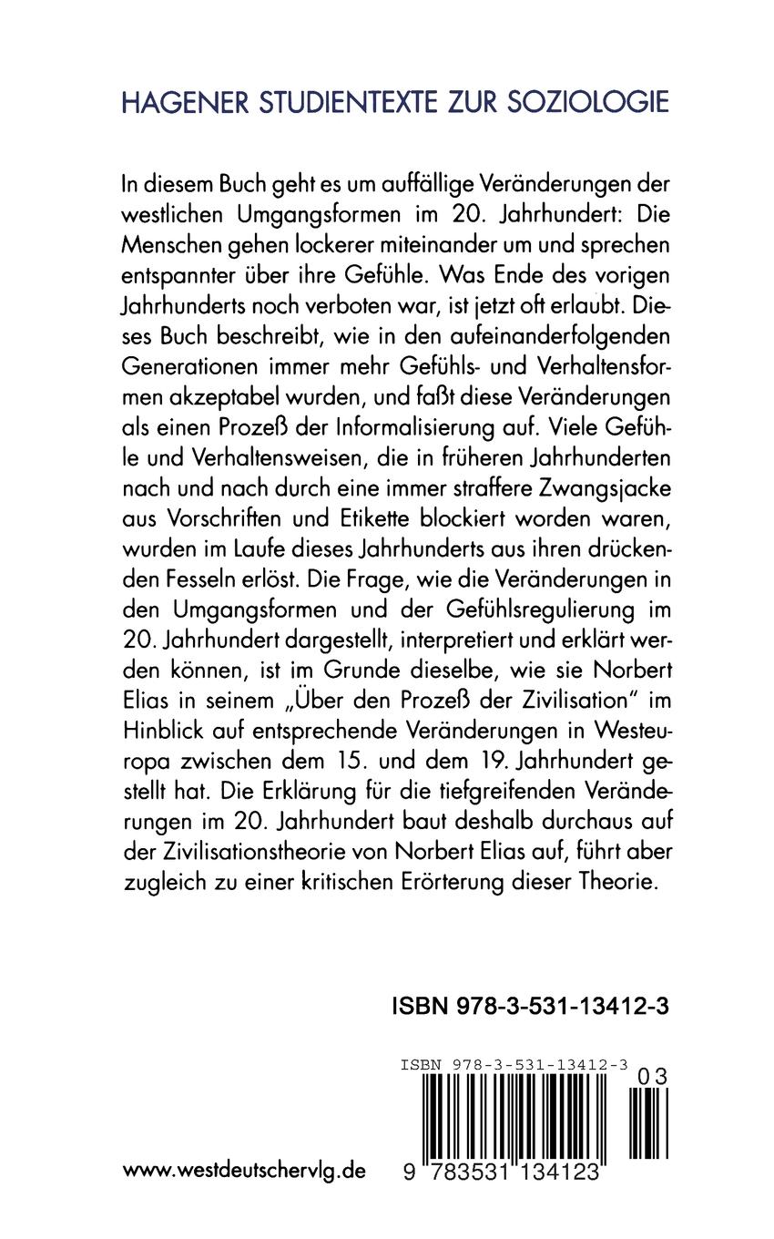 Rückseitencover Informalisierung