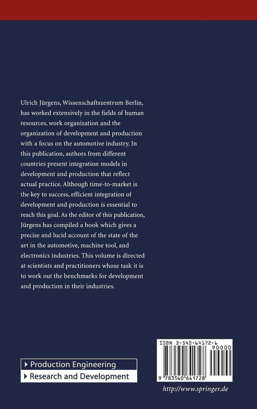 Rückseitencover New Product Development and Production Networks