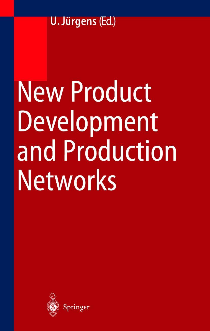 Vorderes Coverbild New Product Development and Production Networks