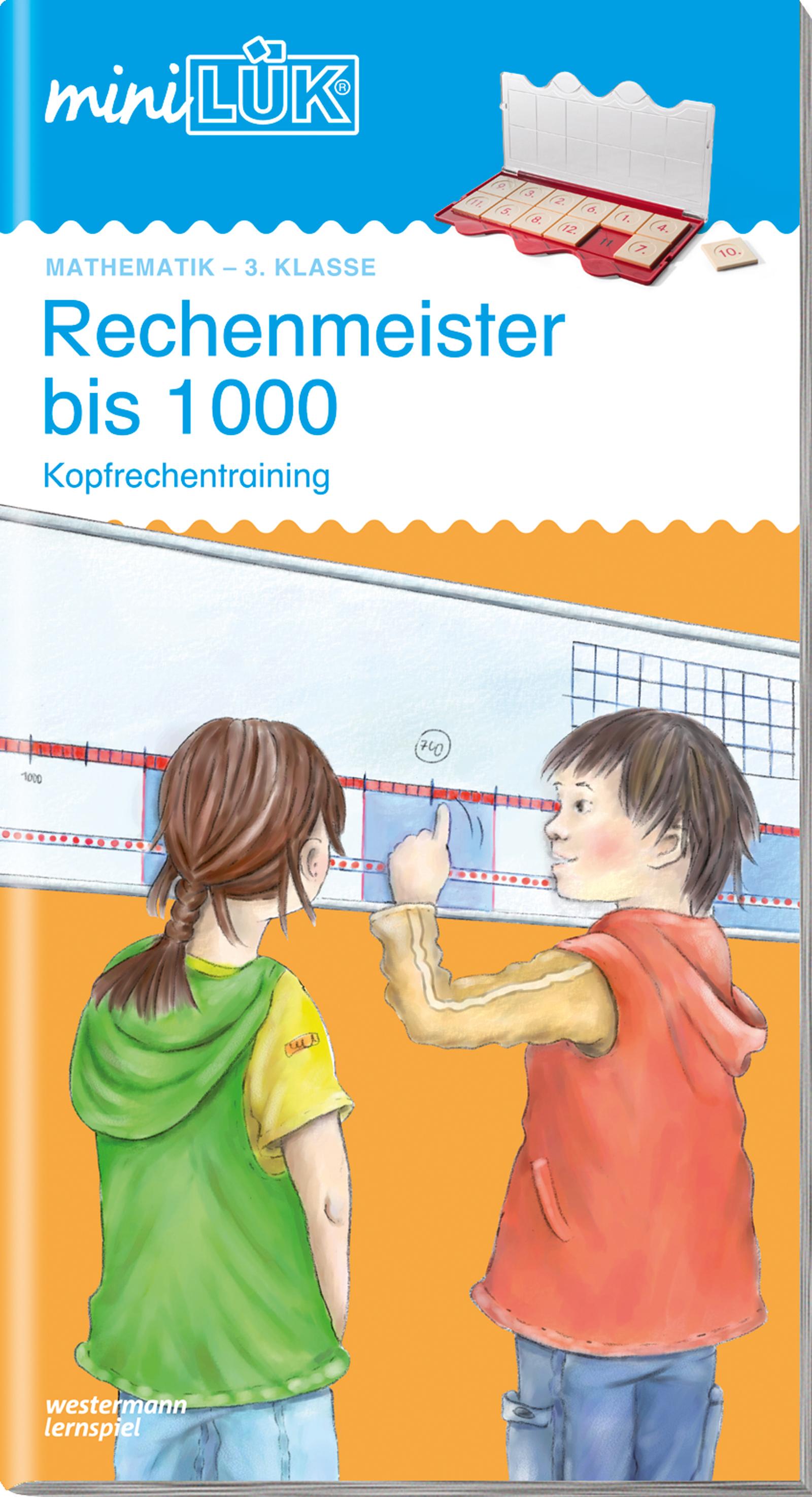 Vorderes Coverbild miniLÜK. Rechenmeister bis 1000: Kopfrechentraining