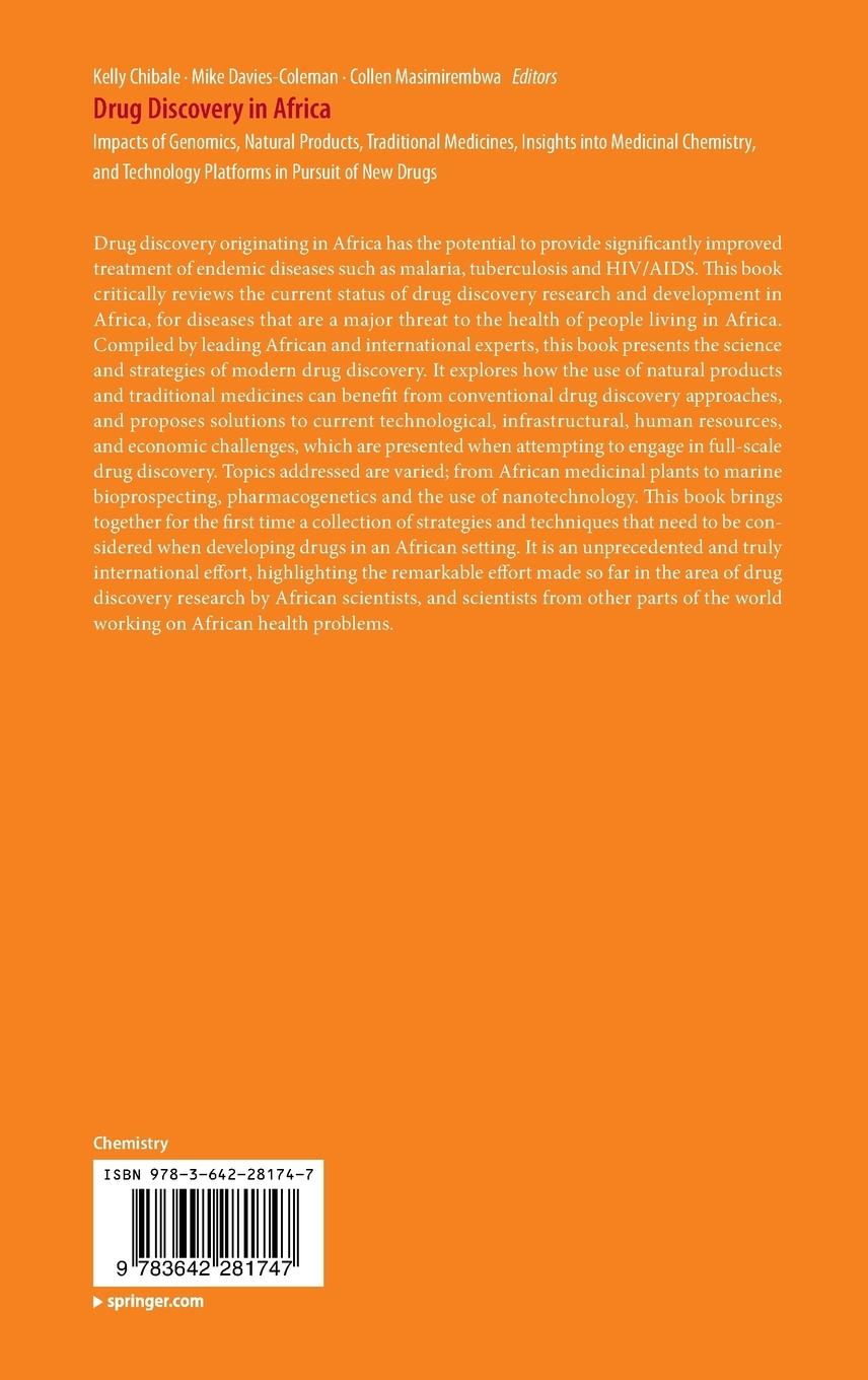 Rückseitencover Drug Discovery in Africa