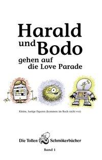 Vorderes Coverbild Harald und Bodo gehen auf die Love Parade
