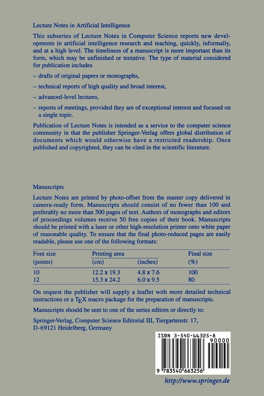 Rückseitencover Cooperative Information Agents III