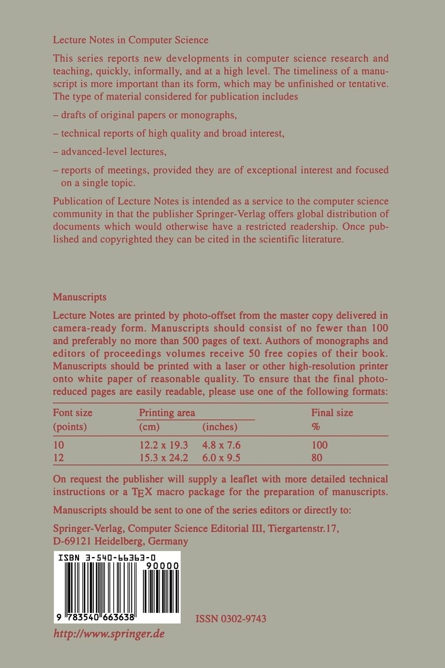 Rückseitencover Parallel Computing Technologies