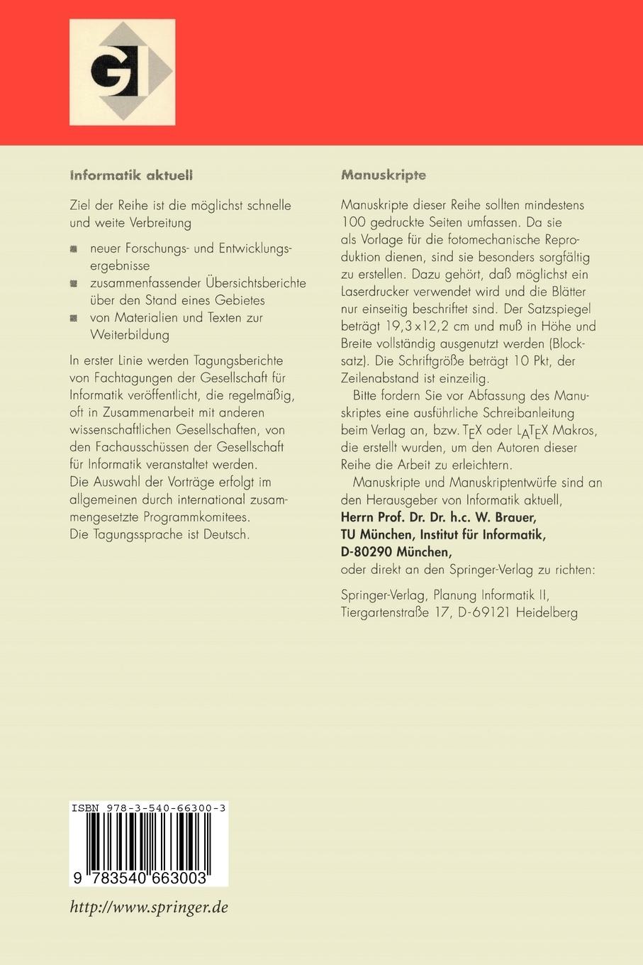 Rückseitencover Informatik und Schule